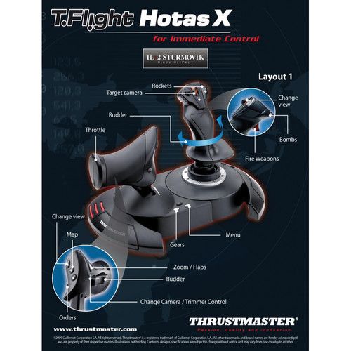  Thrustmaster T. Flight HOTAS X