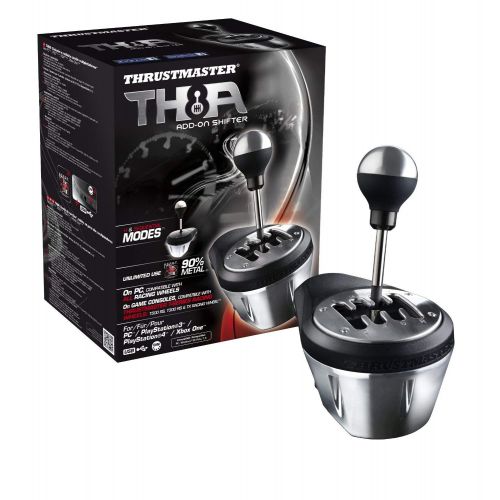  [아마존베스트]Thrustmaster TH8A (Schalthebelh-Schaltung 7+1/ Sequenziell +/-PS4/ PS3/ Xbox One/ PC)