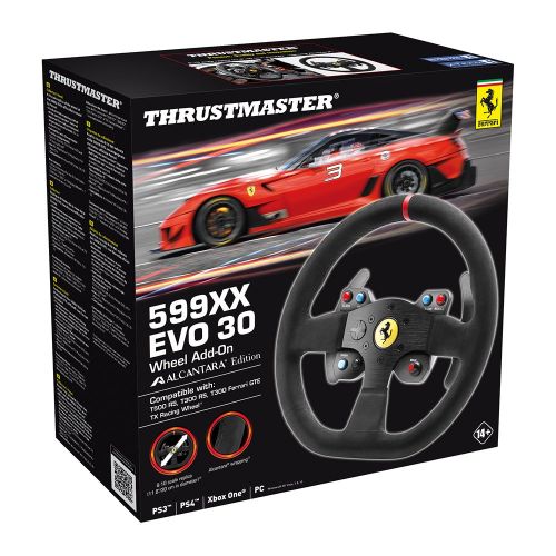  [아마존베스트]Thrustmaster Ferrari GTE Wheel Add-On (Steering Wheel AddOn, 28 cm, PS4/PS3/Xbox One/PC)