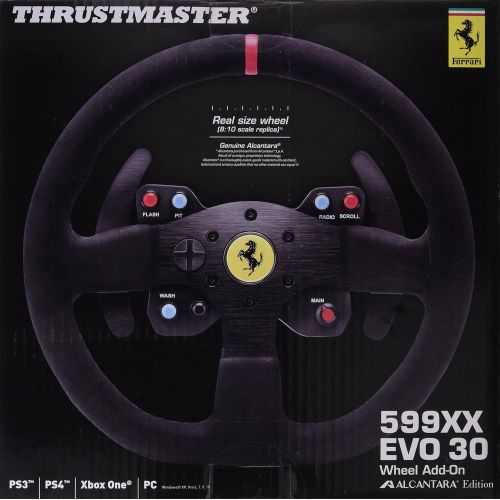  [아마존베스트]Thrustmaster Ferrari GTE Wheel Add-On (Steering Wheel AddOn, 28 cm, PS4/PS3/Xbox One/PC)