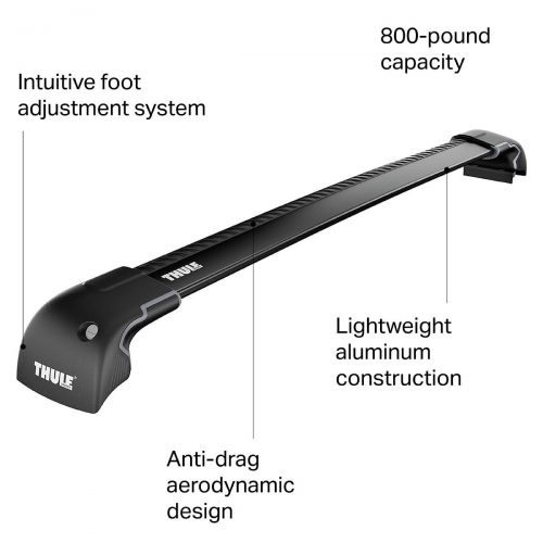 툴레 Thule AeroBlade Edge Flush Mount Load Bar - 1 Bar