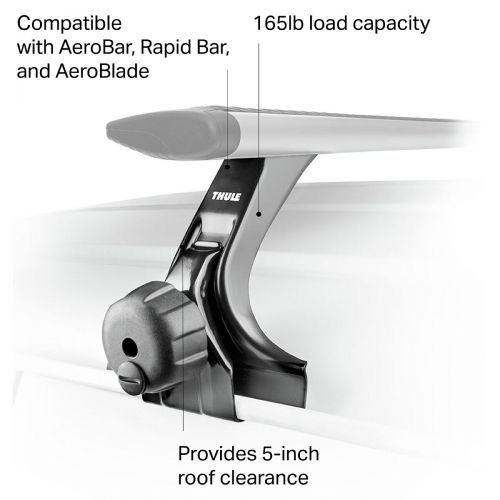 툴레 Thule Rapid Gutter Foot Pack - 2 Pair