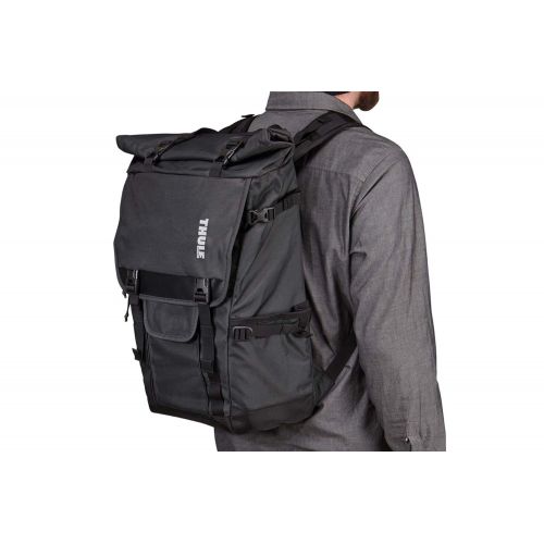 툴레 Thule Covert DSLR Rolltop Daypack-Mineral