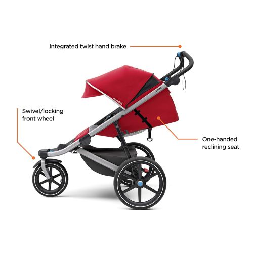 툴레 Thule Urban Glide 2 Jogging Stroller