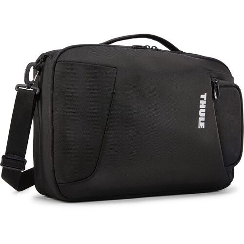 툴레 Thule Accent Convertible Laptop Bag (Black, 17L)