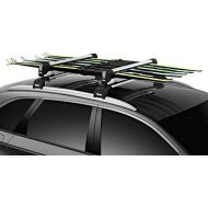 [아마존베스트]Thule SnowPack Extender Ski/Snowboard Carrier, 6 Pair-Aluminum