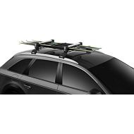 [아마존베스트]Thule SnowPack Ski/Snowboard Carrier, 4 Pair-Aluminum