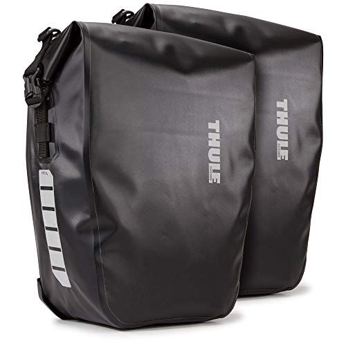 툴레 Thule Shield Bike Pannier Bag , Black, 25L