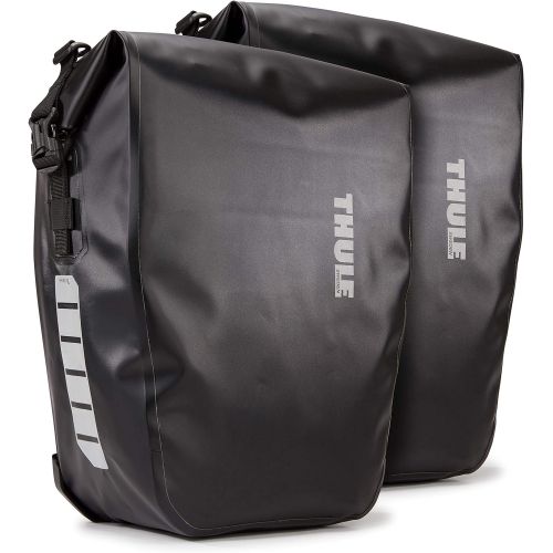 툴레 Thule Shield Bike Pannier Bag , Black, 25L