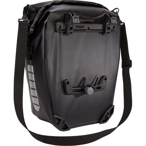 툴레 Thule Shield Bike Pannier Bag , Black, 25L