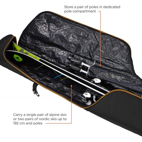 툴레 [아마존베스트]Thule RoundTrip Ski Bag 192cm