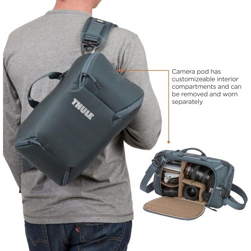 툴레 Thule Covert DSLR Backpack 32L, Dark Slate, one Size