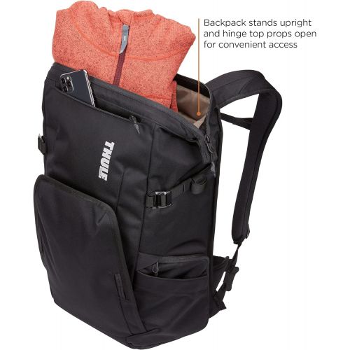 툴레 Thule Covert DSLR Backpack 24L, Black, one Size