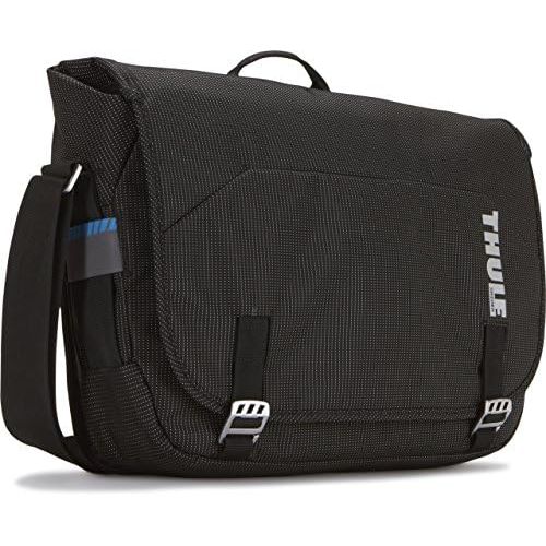 툴레 Thule Crossover TCMB-115 15.4-Inch MacbookProAir or PC Messenger Bag (Black)
