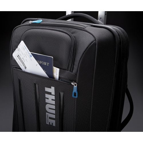 툴레 Thule Crossover 22-Inch (45L) Rolling Upright,Black