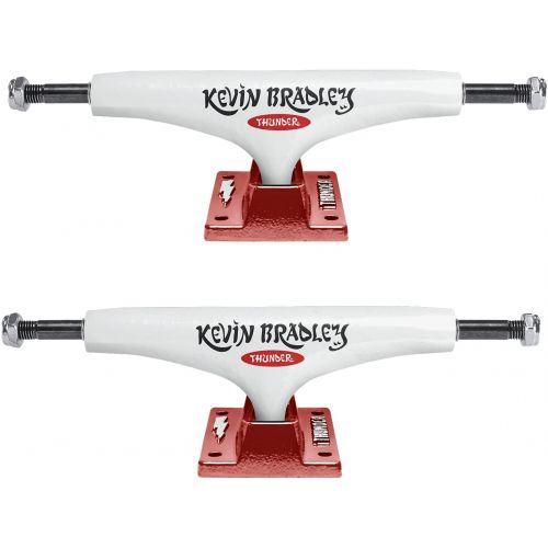  Thunder Skateboard Trucks Bradley KBs Room White/Red 148 8.25 Axle - Pair