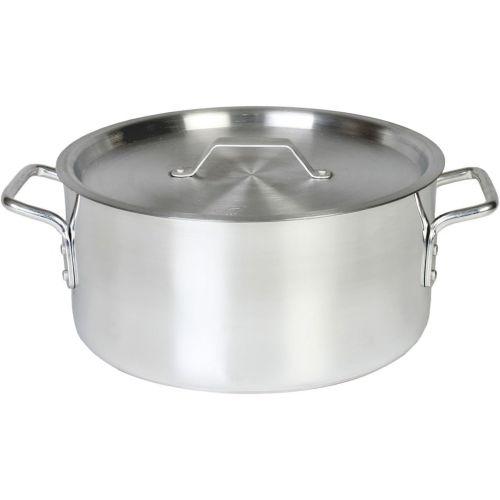  Thunder Group 8 Quart Aluminum Braiser with Lid