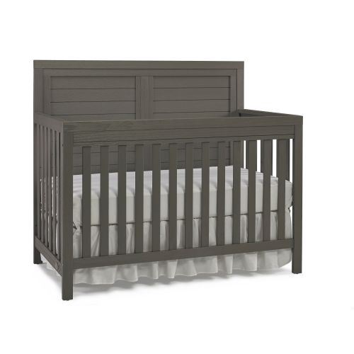  Ti Amo Castello 4-in-1 Convertible Crib Weathered Grey by Ti Amo