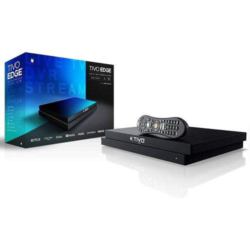  [아마존베스트]TiVo Edge for Cable | Cable TV, DVR and Streaming 4K UHD Media Player with Dolby Vision HDR and Dolby Atmos