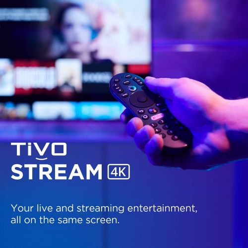  [아마존베스트]TiVo Stream 4K  Every Streaming App and Live TV on One Screen  4K UHD, Dolby Vision HDR and Dolby Atmos Sound  Powered by Android TV  Plug-in Smart TV