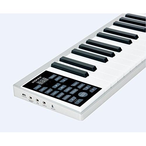  Tiangtech Newest Deluxe Portable 61-Key Electronic Keyboard with Record and Playback Functions - Electronic Midi Piano with Loudspeaker and Headphone Port