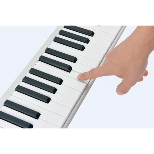  Tiangtech Newest Deluxe Portable 61-Key Electronic Keyboard with Record and Playback Functions - Electronic Midi Piano with Loudspeaker and Headphone Port