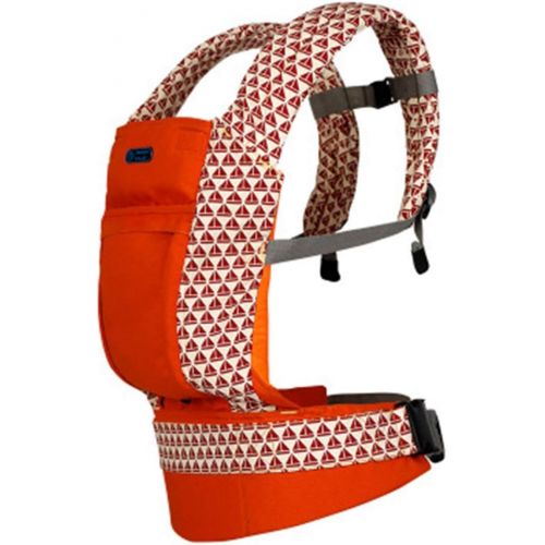  Tianhaik Ergonomic Baby Carrier with Hip Seat Adjustable Waistband Safe Positions Safety Carrier Backpack for Infant Toddler Perfect for Nursing,Hiking (Color : Orange)