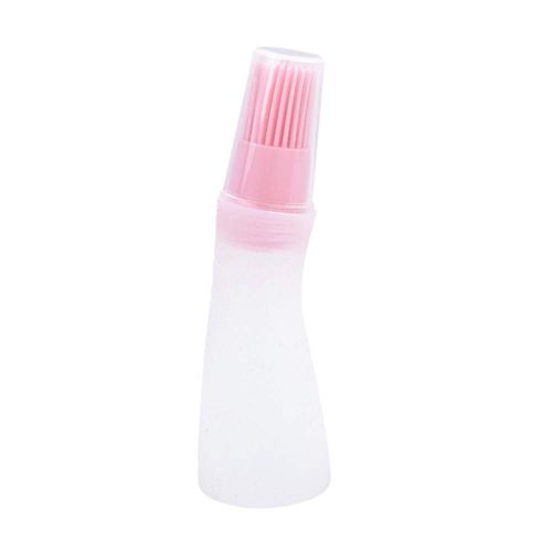  TianranRT 1pc High Temperature Resistant Oil Bottle Silicone Brush Kitchen BBQ Tool