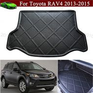 Tiantian Car Mat Boot Pad Cargo Liner Cargo Mat Cargo Tray Trunk Floor Protector Mat Black For Toyota RAV4 2013-2014-2015