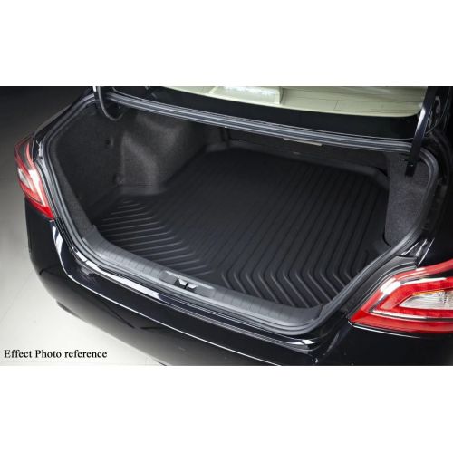  Tiantian 1pcs Leather Car Boot Liner Rear Trunk Pretect Mat Trunk Tray Trunk Cargo Liner Mat Cargo Tray Floor Mat Custom Fit for Nissan Maxima 2016 2017 2018 2019