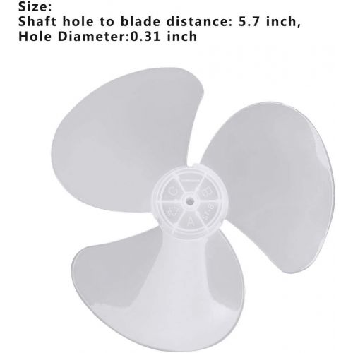  [아마존베스트]TiaoBug Fan rotor blade, universal spare parts, impeller diameter: 16 inches or 12 inches.