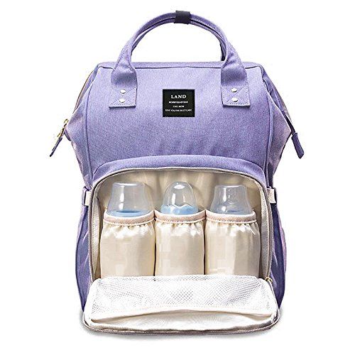  Wide Open Designed Baby Diaper Bag, Ticent Multi-Function Travel Backpack Nappy Tote Bags for Mom &...