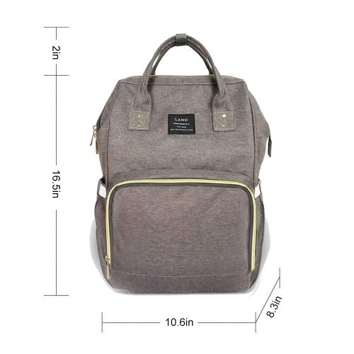  Wide Open Designed Baby Diaper Bag, Ticent Multi-Function Travel Backpack Nappy Tote Bags for Mom &...