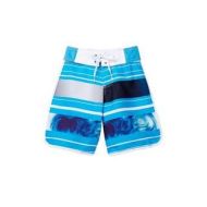 Tidal Wave Blue Polyester Boardshorts by Azul Swimwear