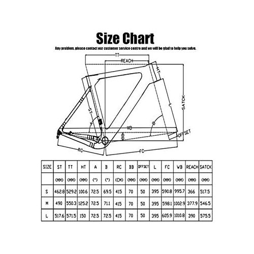  Tideace Post Mount Disc Brake Full Carbon Gravel Bicycle Frame 700x40C Road Racing Bike Carbon Frameset