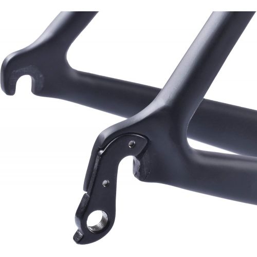  Tideace Cycling 700C Full Carbon Road Bike Frame Aero Racing Bicycle Carbon Frameset BSA System Size 49/51/54/56/58CM