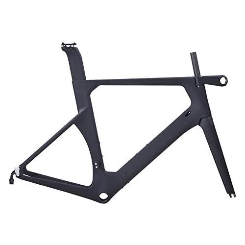  Tideace Super Light Monocoques Carbon Road Bike Frame One-Piece Carbon Fiber Racing Bike Frameset with Stem