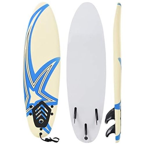  Tidyard- Tidyard Surfboard 170 cm Sheet Funboard Shortboard Wave Rider Approx. 90 kg Great Beginner Board for Adults and Children