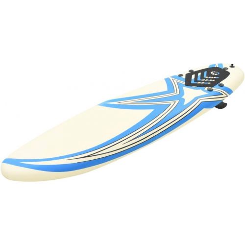  Tidyard- Tidyard Surfboard 170 cm Sheet Funboard Shortboard Wave Rider Approx. 90 kg Great Beginner Board for Adults and Children