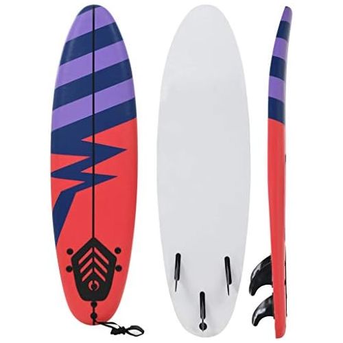  Tidyard- Surfbrett 170 cm Streifen Funboard Shortboard Wellenreiter etwa 90 kg Grossartiges Anfaengerbrett fuer Erwachsene und Kinder