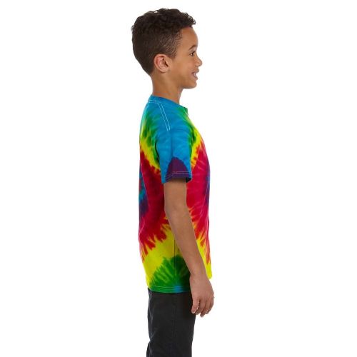  Tie-Dye Boys Reactive Rainbow Tie-Dyed T-Shirt