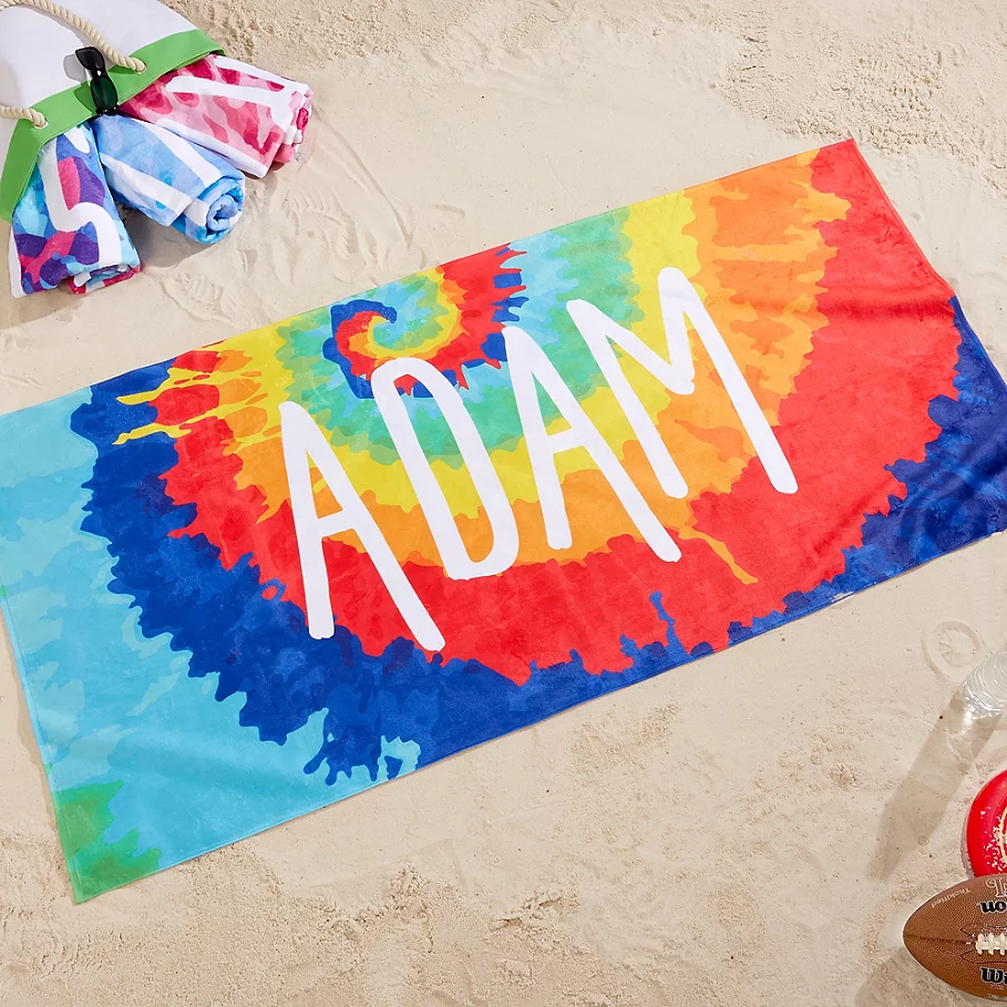  Tie-Dye Fun Beach Towel
