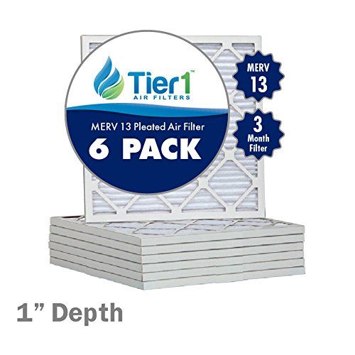  Tier1 Replacement for 18x20x1 Merv 13 Ultimate Air FilterFurnace Filter 6 Pack