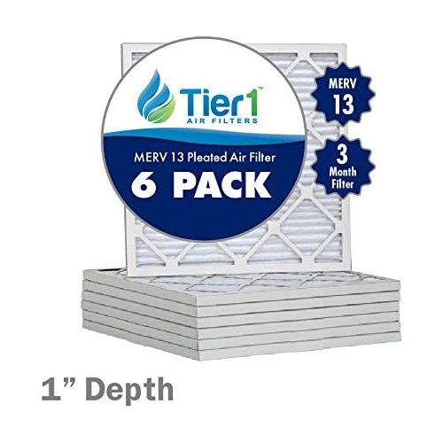  Tier1 Replacement for 14x20x1 Merv 13 Ultimate Air FilterFurnace Filter 6 Pack