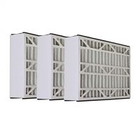 Tier1 Replacement for Lennox 16x25x3 Merv 8 X0581 Air Filter 3 Pack