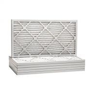 Tier1 Replacement for 16-1/2x21-1/2x1 Merv 8 Pleated Dust & Pollen AC Furnace Air Filter 6 Pack