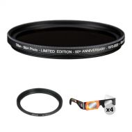 Tiffen 18-Stop Solar ND Filter with 46-49mm Step-Up Ring