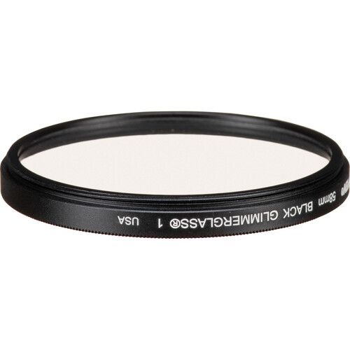  Tiffen Black Glimmerglass Camera Filter (58mm, Grade 1)