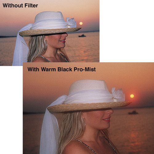  Tiffen 67mm Warm Black Pro-Mist 5 Filter