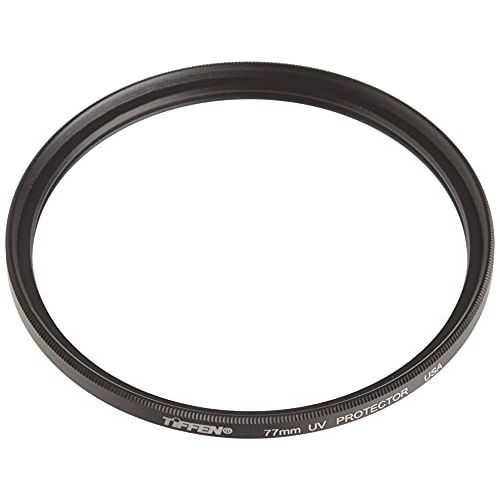  Tiffen 77UVP 77mm UV Protection Filter , black